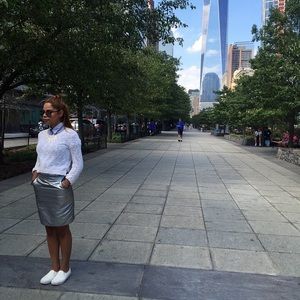 Retro skirt with pockets